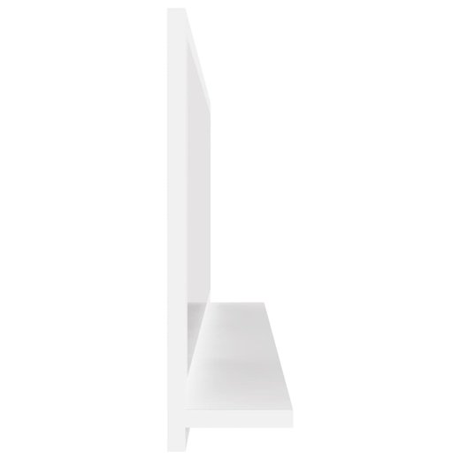 Badspiegel Wei 90x10,5x37 cm Spanplatte