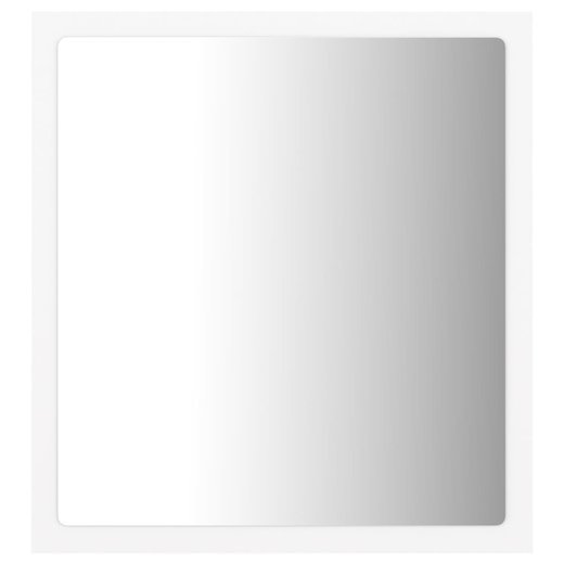 LED-Badspiegel Wei 40x8,5x37 cm Spanplatte