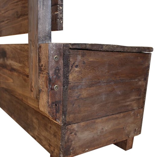 Sitzbank Altholz Massiv 86 x 40 x 60 cm