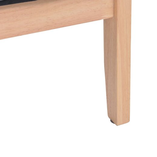 2-Sitzer Sofa Stoff Dunkelgrau