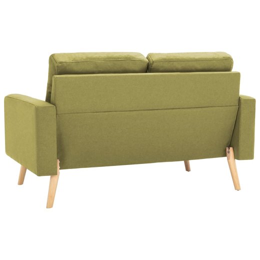 2-Sitzer-Sofa Grn Stoff