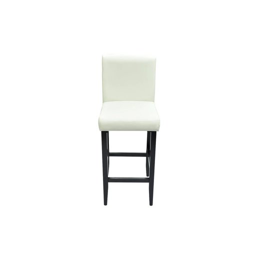 Barhocker 4 Stk. Wei Kunstleder