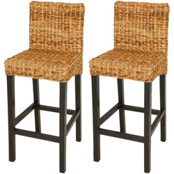 Barhocker 2 Stk. Abaca