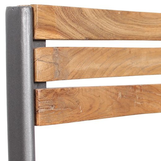 Esszimmersthle 2 Stk. Massivholz Teak