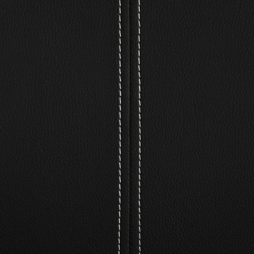 Freischwinger 4 Stk. Schwarz Kunstleder