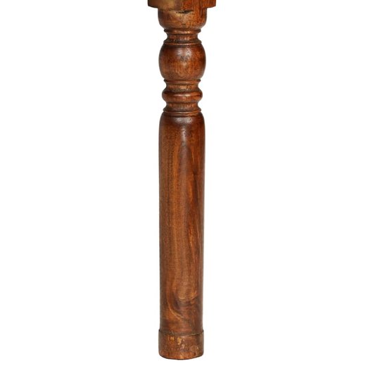 Esszimmersthle 4 Stk. Massivholz mit Palisander-Finish