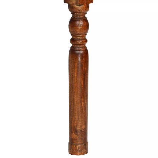 Esszimmersthle 6 Stk. Massivholz mit Palisander-Finish