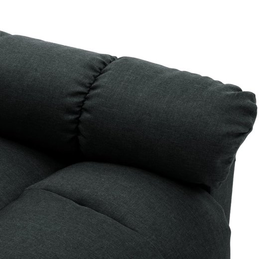 Relaxsessel Dunkelgrau Stoff