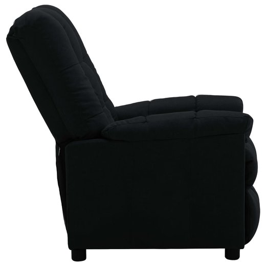 Relaxsessel Schwarz Stoff