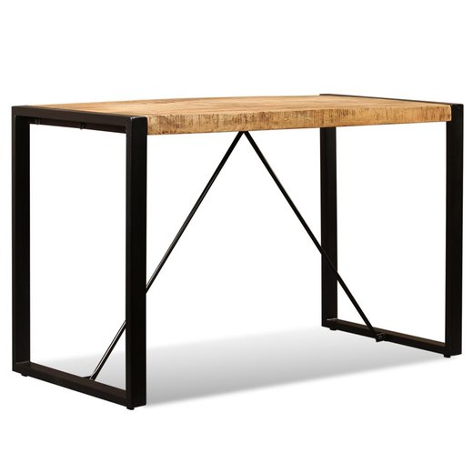 Esszimmertisch Raues Mangoholz Massiv 120 cm