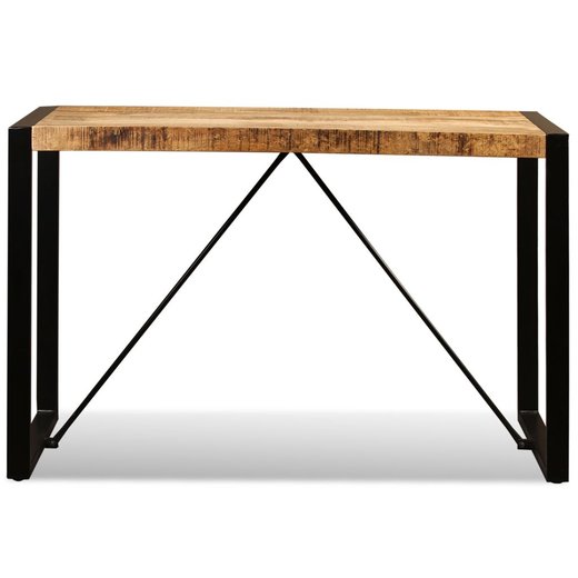Esszimmertisch Raues Mangoholz Massiv 120 cm