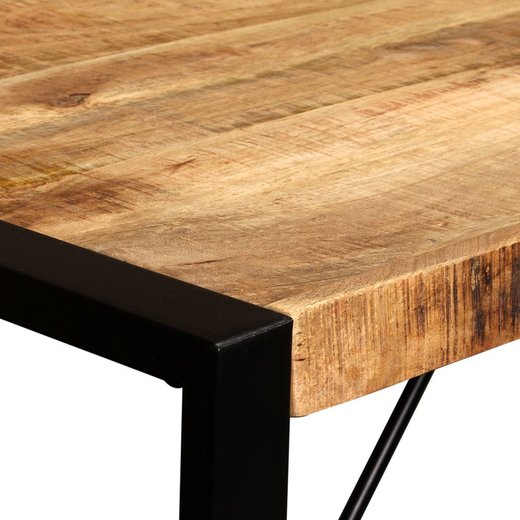 Esszimmertisch Raues Mangoholz Massiv 120 cm