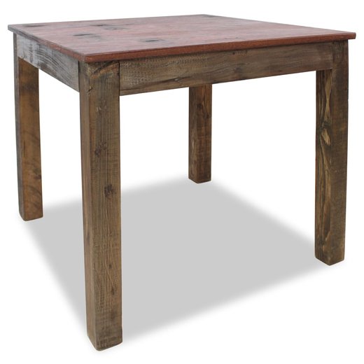 Esszimmertisch Recyceltes Massivholz 82 x 80 x 76 cm