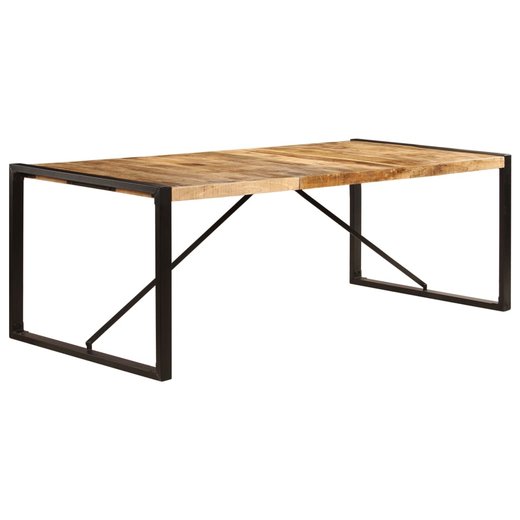 Esstisch 220 x 100 x 75 cm Mango-Massivholz
