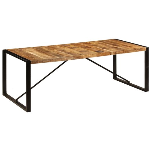 Esstisch 220 x 100 x 75 cm Mango-Massivholz