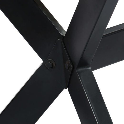 Esstisch Wei 160 x 80 x 75 cm Massivholz Mango
