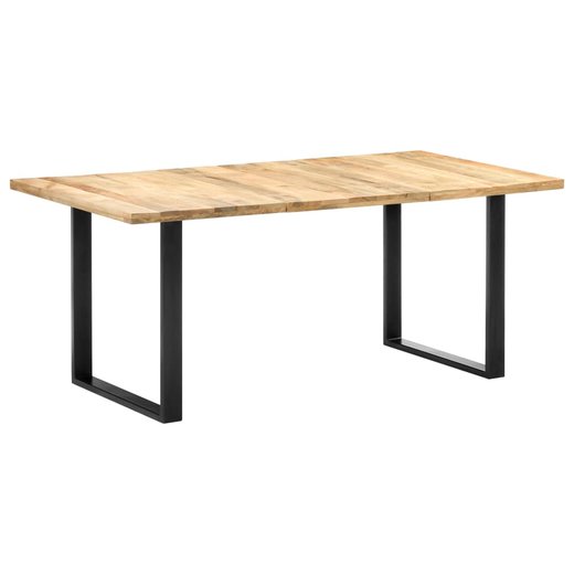 Esstisch 180 x 90 x 76 cm Massivholz Mango