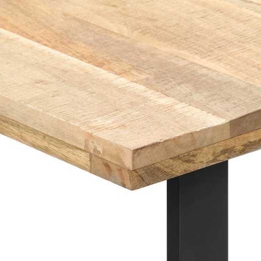 Esstisch 180 x 90 x 76 cm Massivholz Mango