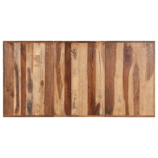 Esstisch 160x80x75 cm Massivholz mit Palisander-Finish