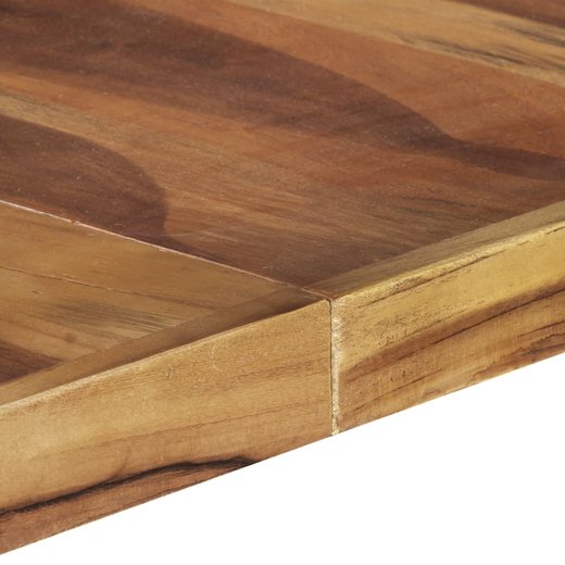 Esstisch 140x140x75 cm Massivholz mit Palisander-Finish