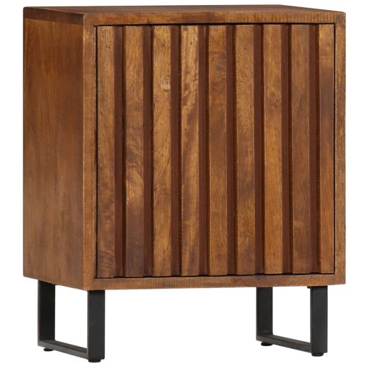 Nachttisch 40 x 30 x 50 cm Mangoholz Massiv