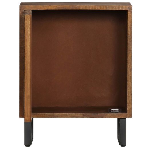 Nachttisch 40 x 30 x 50 cm Mangoholz Massiv
