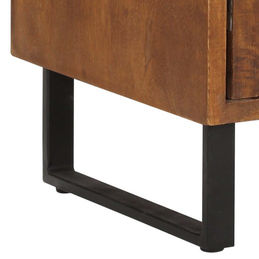 Nachttisch 40 x 30 x 50 cm Mangoholz Massiv