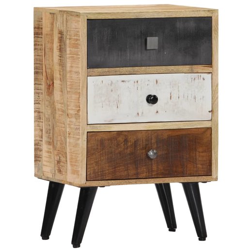 Nachttisch 403060 cm Massivholz Mango
