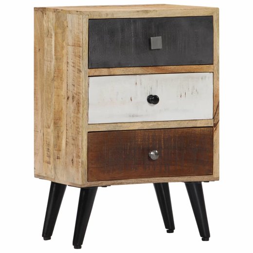 Nachttisch 403060 cm Massivholz Mango