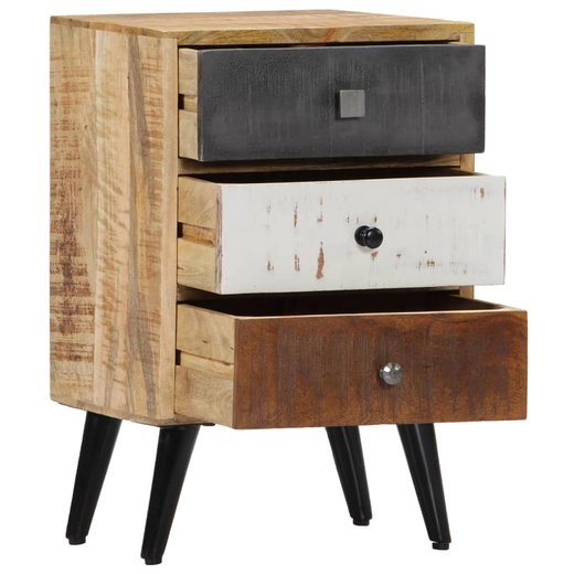 Nachttisch 403060 cm Massivholz Mango