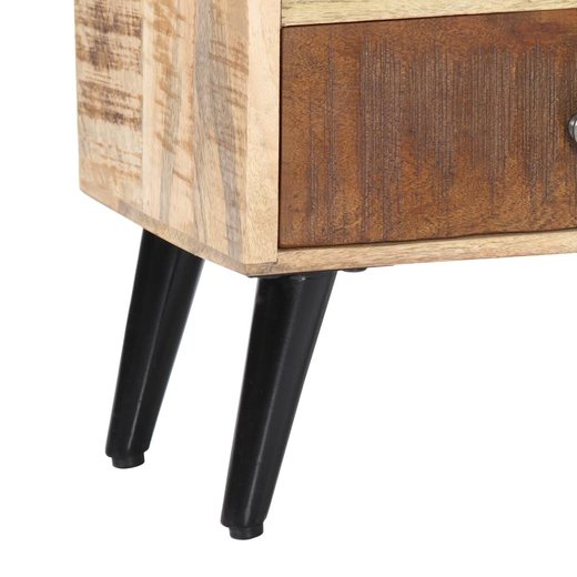 Nachttisch 403060 cm Massivholz Mango