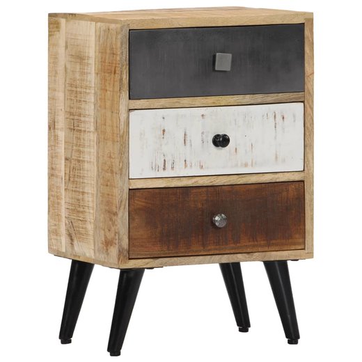 Nachttisch 403060 cm Massivholz Mango
