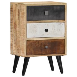 Nachttisch 403060 cm Massivholz Mango
