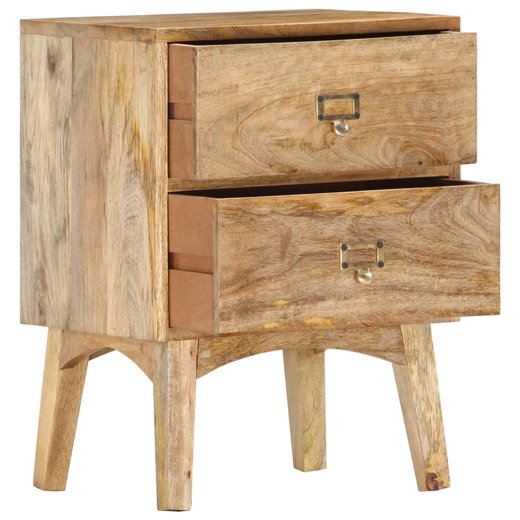 Nachttisch 40 x 35 x 55 cm Massivholz Mango