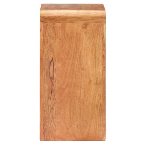 Nachttisch 40x30x60 cm Akazie Massivholz Palisander-Finish