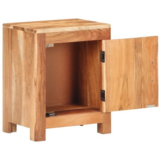 Nachttisch 40x30x50 cm Akazie Massivholz
