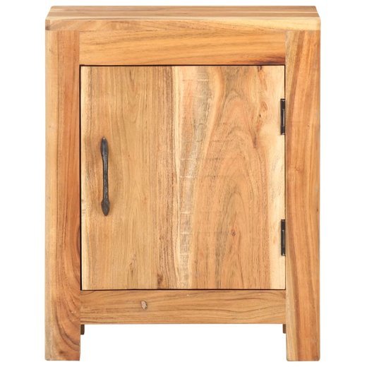 Nachttisch 40x30x50 cm Akazie Massivholz