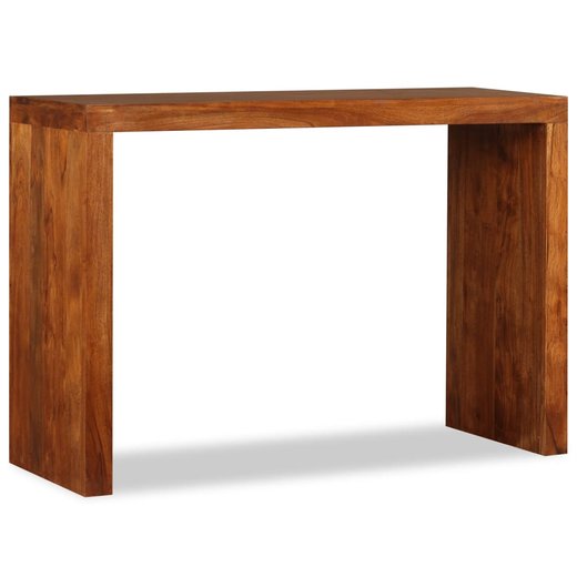 Konsolentisch Massivholz mit Palisander-Finish 110 x 40 x 76 cm