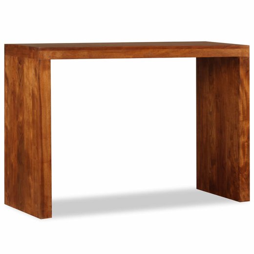Konsolentisch Massivholz mit Palisander-Finish 110 x 40 x 76 cm
