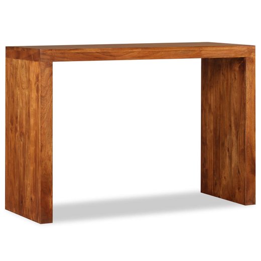 Konsolentisch Massivholz mit Palisander-Finish 110 x 40 x 76 cm