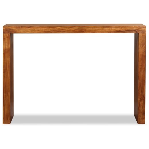 Konsolentisch Massivholz mit Palisander-Finish 110 x 40 x 76 cm