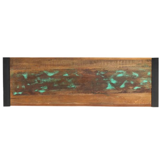 Konsolentisch 110  35  76 cm Recyceltes Massivholz