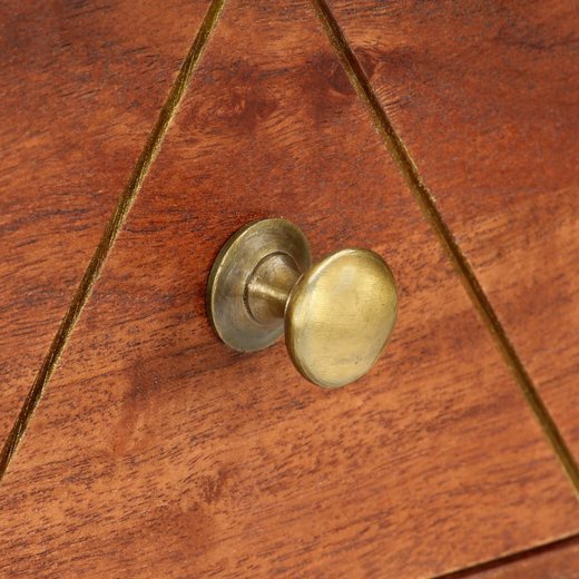 Konsolentisch 903576 cm Massivholz Akazie