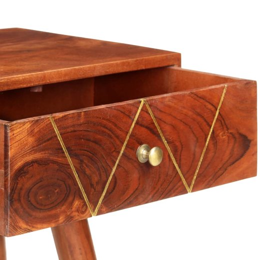 Konsolentisch 903576 cm Massivholz Akazie