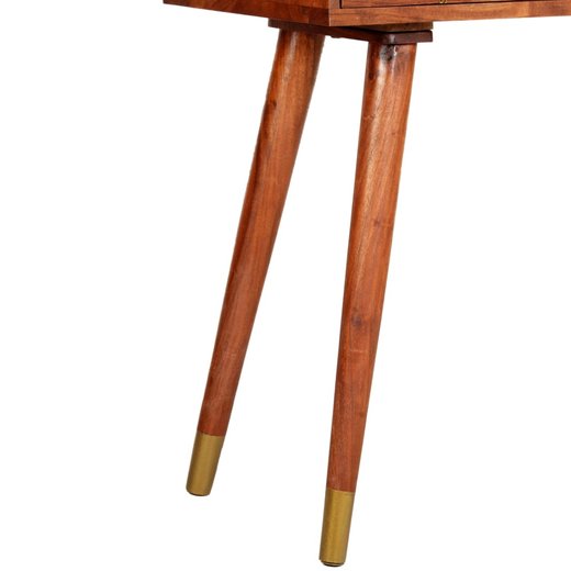Konsolentisch 903576 cm Massivholz Akazie