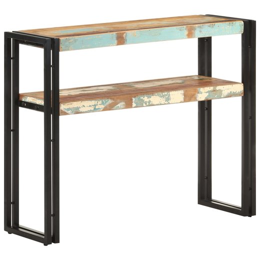 Konsolentisch 90x30x75 cm Altholz Massiv