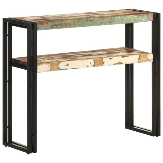 Konsolentisch 90x30x75 cm Altholz Massiv