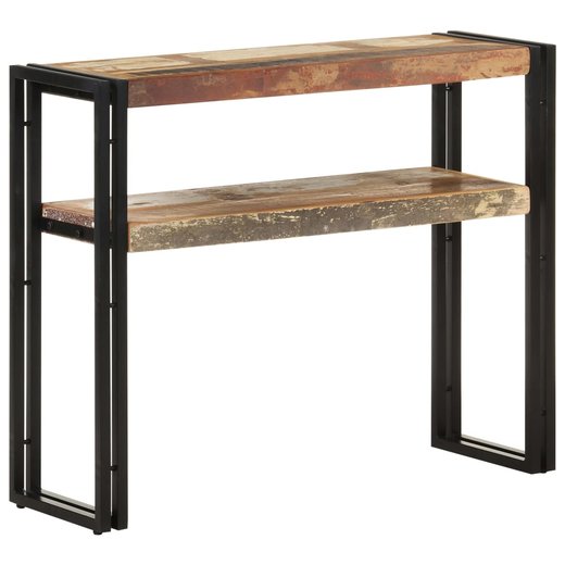 Konsolentisch 90x30x75 cm Altholz Massiv