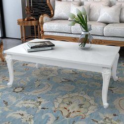Couchtisch 1156542 cm Hochglanz-Wei