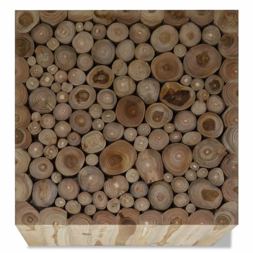 Couchtisch Echtholz 50 x 50 x 35 cm